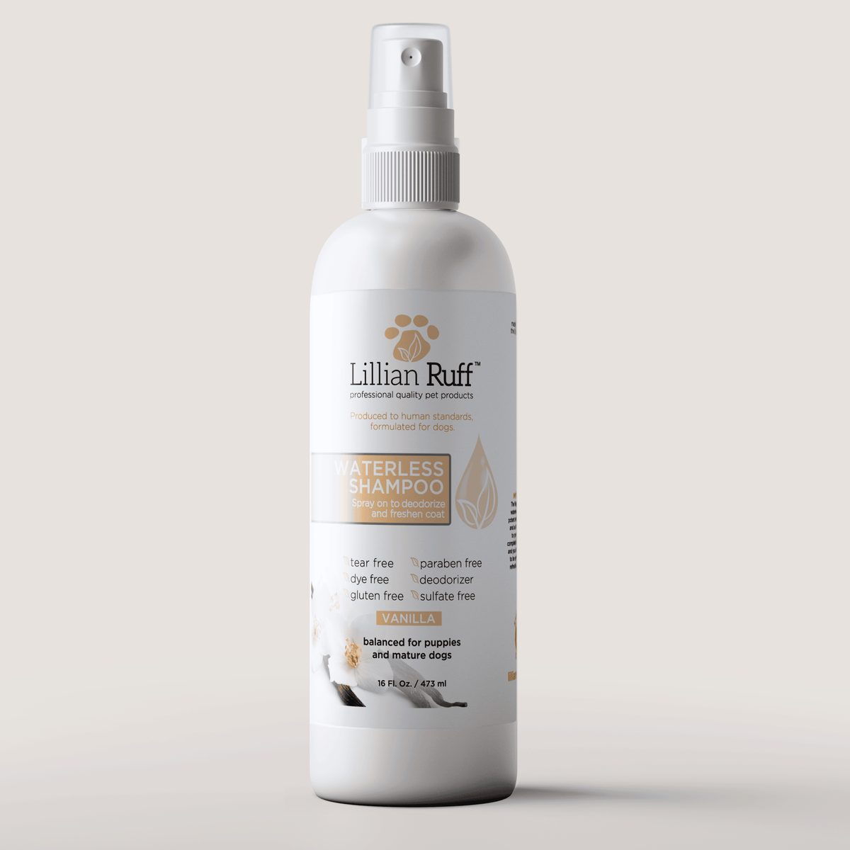 Waterless Shampoo - Vanilla
