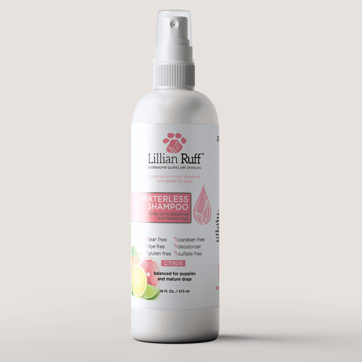 Waterless Shampoo - Citrus